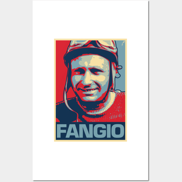 Fangio Wall Art by DAFTFISH